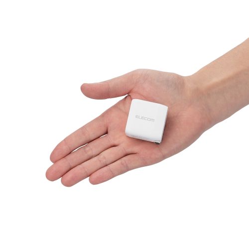 AC充電器/USB充電器/USB Power Delivery対応/32W/USB-C1ポート/USB-A2ポート/スイングプラグ/ホワイト