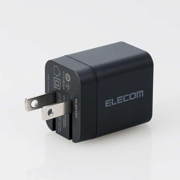 AC充電器/スマホ・タブレット用/USB Power Delivery/20W/USB-C1ポート/ブラック