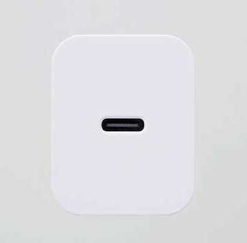 AC充電器/スマホ・タブレット用/USB Power Delivery/20W/USB-C1ポート/C-Cケーブル付属/2.5m/ホワイト
