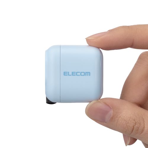 AC充電器/スマホ・タブレット用/USB Power Delivery/20W/USB-C1ポート/ブルー