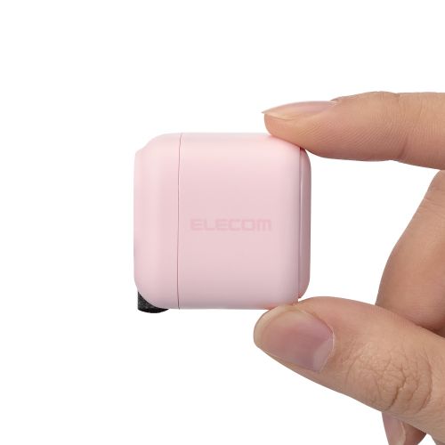 AC充電器/スマホ・タブレット用/USB Power Delivery/20W/USB-C1ポート/ピンク