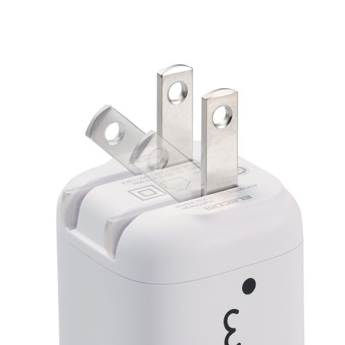 AC充電器/スマホ・タブレット用/USB Power Delivery/20W/USB-C1ポート/しろちゃん