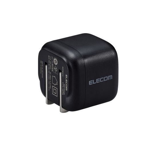 AC充電器/スマホ・タブレット用/USB Power Delivery/20W/USB-C1ポート/C-Cケーブル付属/1.5m/ブラック