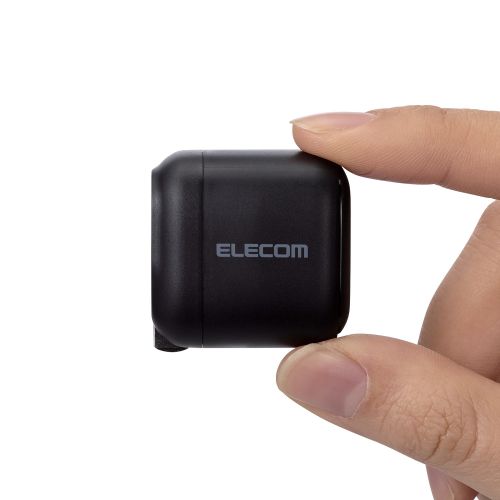 AC充電器/スマホ・タブレット用/USB Power Delivery/20W/USB-C1ポート/C-Cケーブル付属/1.5m/ブラック