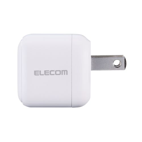 AC充電器/スマホ・タブレット用/USB Power Delivery/20W/USB-C1ポート/C-Cケーブル付属/2.5m/ホワイト
