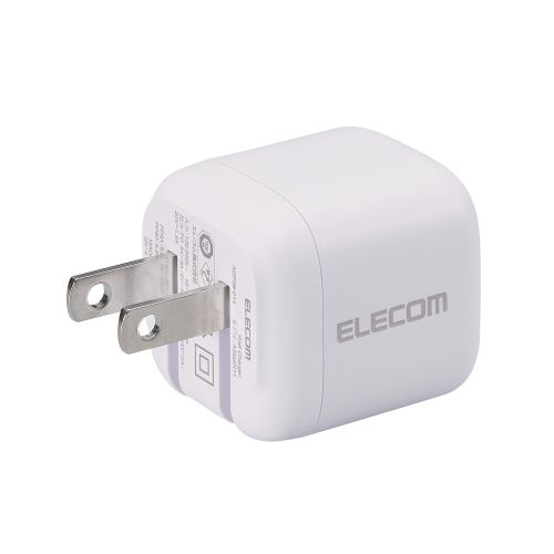 AC充電器/スマホ・タブレット用/USB Power Delivery/30W/USB-C1ポート/C-Cケーブル付属/2.5m/ホワイト