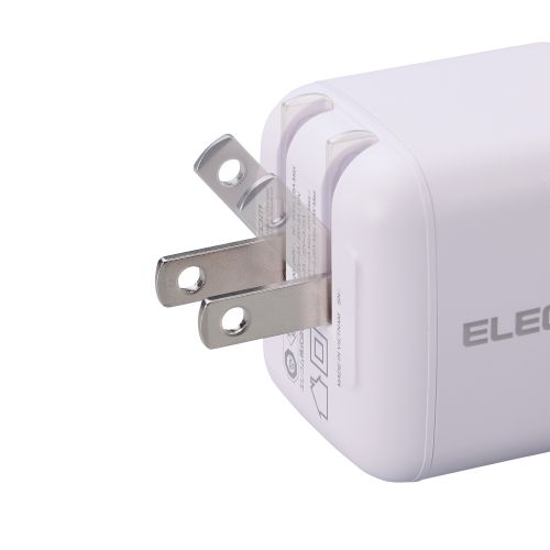 AC充電器/スマホ・タブレット用/USB Power Delivery/65W/USB-C1ポート/ホワイト