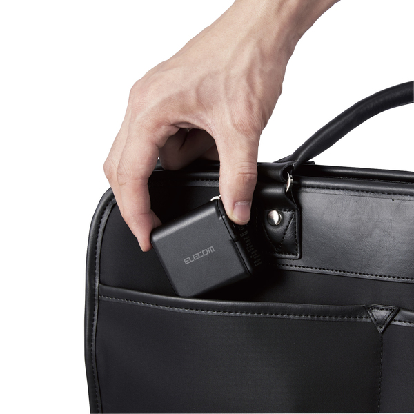 AC充電器/スマホ・タブレット用/3.6A出力/USB-Aメス3ポート/おまかせ充電搭載/ブラック