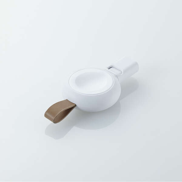 Apple Watch磁気充電アダプター/高速充電対応/直挿しプラグタイプ/USB Type-C/ホワイト