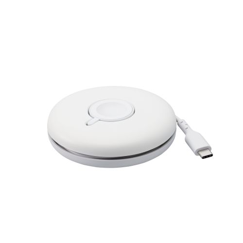 Apple Watch磁気充電ケーブル/高速充電対応/スタンドタイプ/USB Type-C/ホワイト