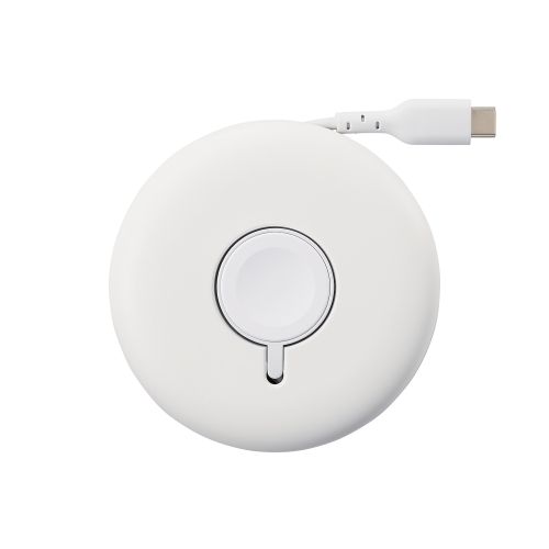 Apple Watch磁気充電ケーブル/高速充電対応/スタンドタイプ/USB Type-C/ホワイト