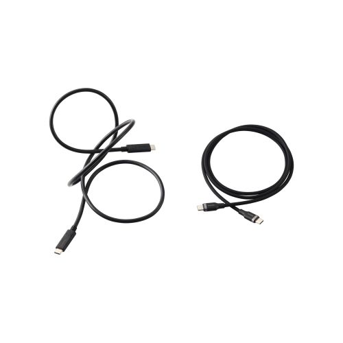 USB Type-C to USB Type-Cケーブル/USB Power Delivery対応/100W対応/なめらか/1.0m/ブラック