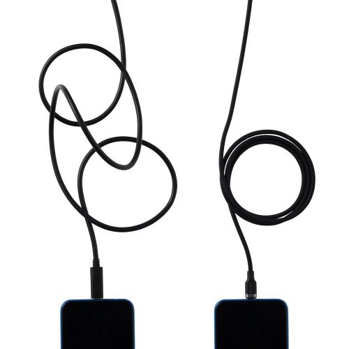 USB Type-C to USB Type-Cケーブル/USB Power Delivery対応/100W対応/なめらか/1.0m/ブラック
