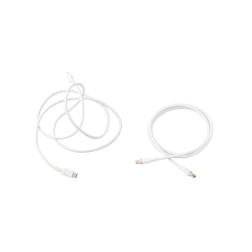 USB Type-C to USB Type-Cケーブル/USB Power Delivery対応/100W対応/なめらか/1.0m/ホワイト