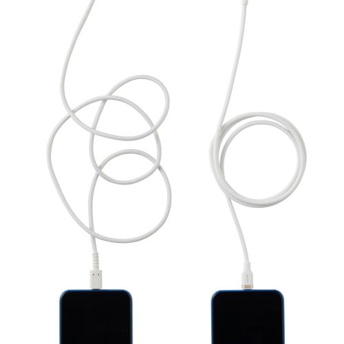 USB Type-C to USB Type-Cケーブル/USB Power Delivery対応/100W対応/なめらか/1.0m/ホワイト