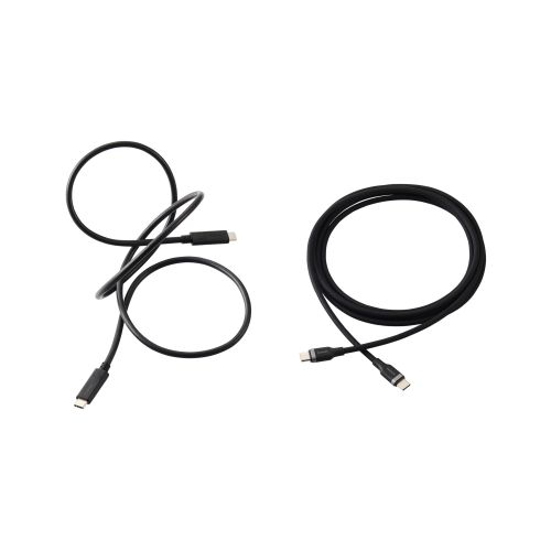 USB Type-C to USB Type-Cケーブル/USB Power Delivery対応/100W対応/なめらか/2.0m/ブラック