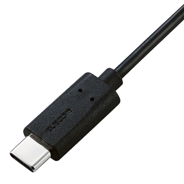 カーチャージャー/Type-C/USB-C/ストレートタイプ/1.5m/3.0A/インジケーター搭載/ブラック