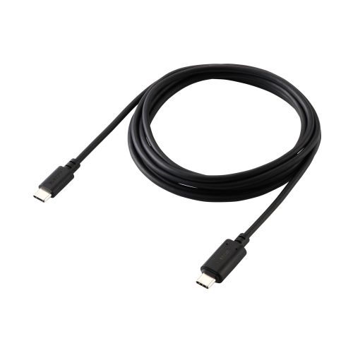 USB Type-C to USB Type-Cケーブル/着脱式マグネット/最大60W/ブレーカー搭載/2.0m/ブラック