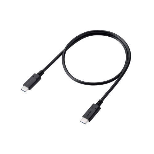 USB Type-C to USB Type-Cケーブル/スタンダード/最大240W/0.5m/ブラック