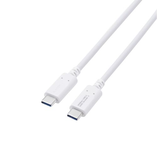 USB Type-C to USB Type-Cケーブル/スタンダード/最大240W/1.0m/ホワイト