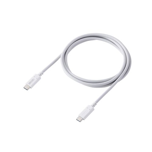 USB Type-C to USB Type-Cケーブル/スタンダード/最大240W/1.5m/ホワイト