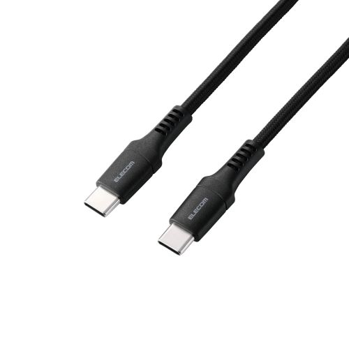 USB Type-C to USB Type-Cケーブル/高耐久/最大240W/0.5m/ブラック
