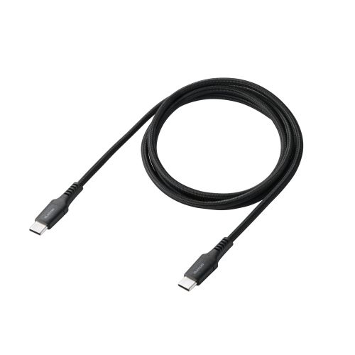 USB Type-C to USB Type-Cケーブル/高耐久/最大240W/1.0m/ブラック