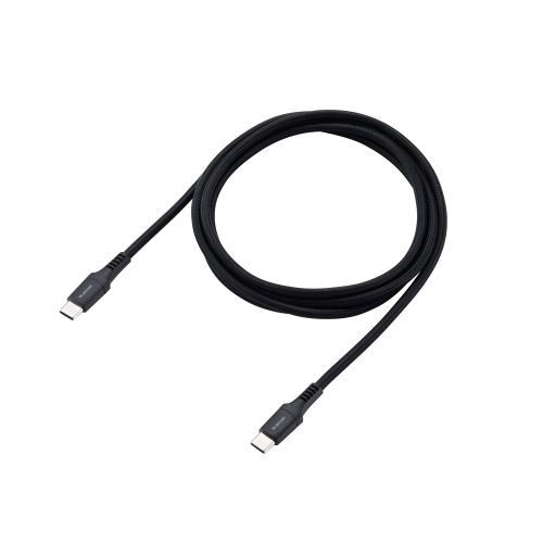 USB Type-C to USB Type-Cケーブル/高耐久/最大240W/1.5m/ブラック
