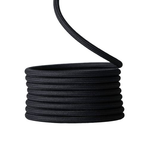 USB Type-C to USB Type-Cケーブル/まとまるマグネット/ナイロンメッシュ/USB Power Delivery対応/最大60W/2.0m/ブラック