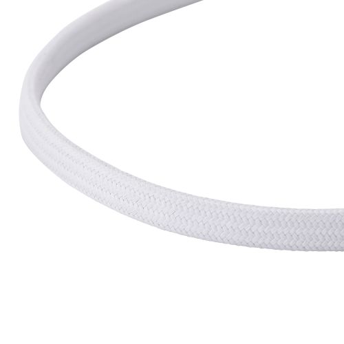 USB Type-C to USB Type-Cケーブル/まとまるマグネット/フラットナイロンメッシュ/USB Power Delivery対応/最大60W/1.0m/ホワイト