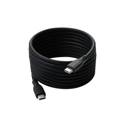 USB Type-C to USB Type-Cケーブル/まとまるマグネット/シリコン/USB Power Delivery対応/最大60W/2.0m/ブラック