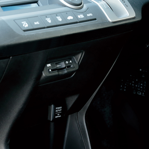 シガーチャージャー/1USBポート/コンパクト/2.4A/ブラック