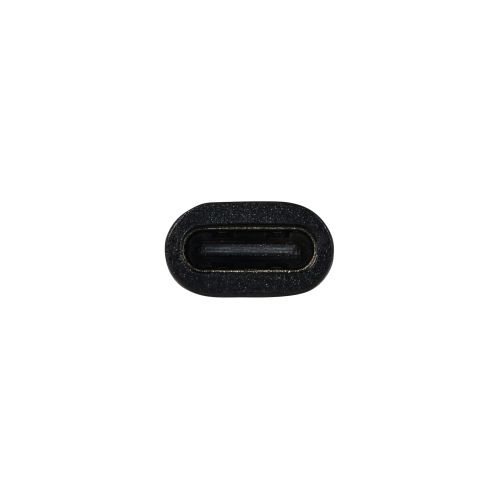 変換アダプタ/Type-C(メス)-Lightning(オス)/USB Power Delivery対応/ブラック