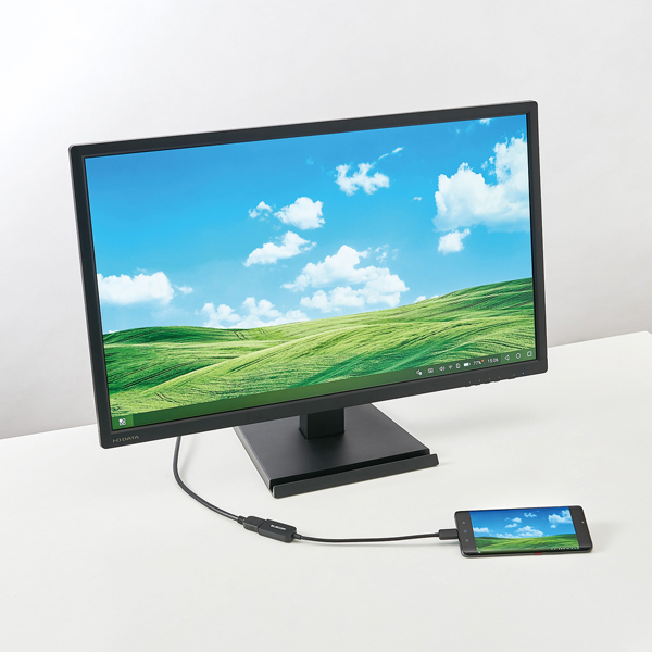 USB Type-C映像変換アダプタ/USB Type-C to HDMI/ブラック