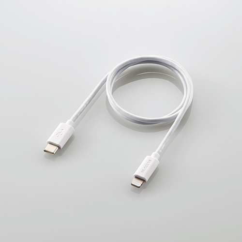 USB C-Lightningケーブル/スタンダード/0.5m/ホワイト