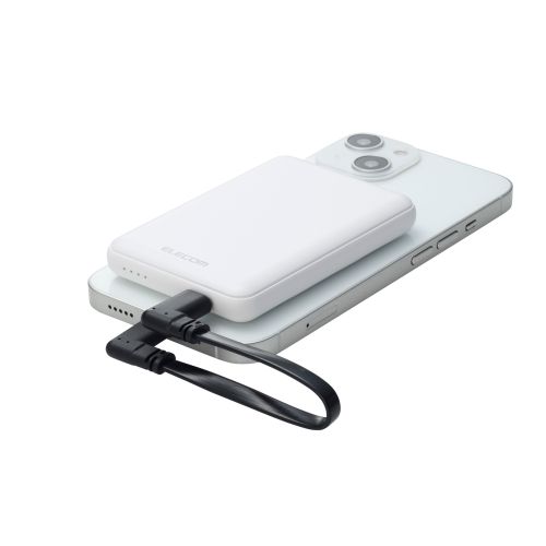 USB Type-C to Lightningケーブル/フラット/L字/USB Power Delivery対応/60W/0.1m/ブラック