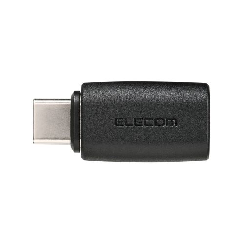 USB Type-Cアダプタ/着脱式マグネット/ストレート/最大100W/ブレーカー搭載/ブラック