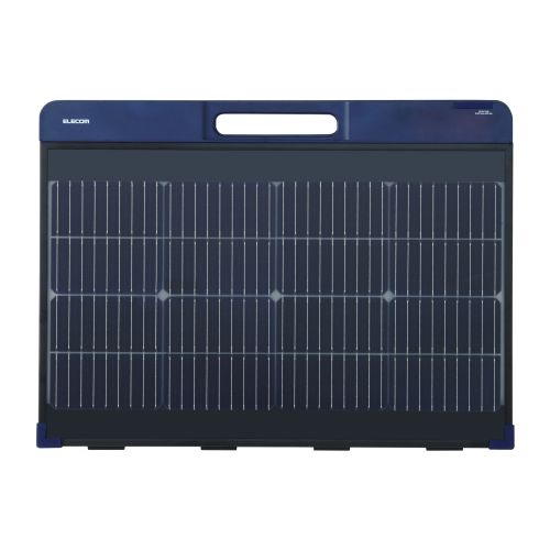 ポータブルソーラーパネル/両面受光型/100W/収納袋付属