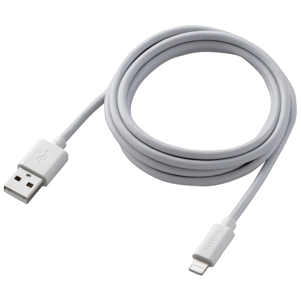 Lightningケーブル/スタンダード/1.5m/ホワイト