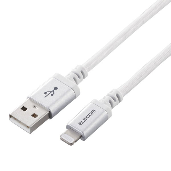 Lightningケーブル/高耐久/2.0m/ホワイト