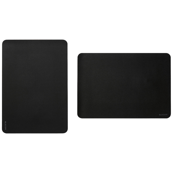シンプルマウスパッド/ワイドサイズ/ブラック