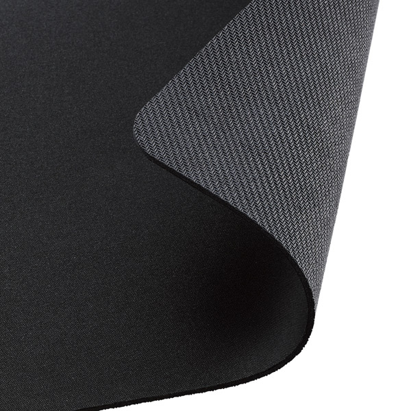 シンプルマウスパッド/ワイドサイズ/ブラック