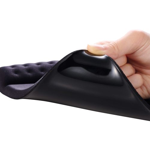 マウスパッド/リストレスト/COMFY/ワイド/ブラック