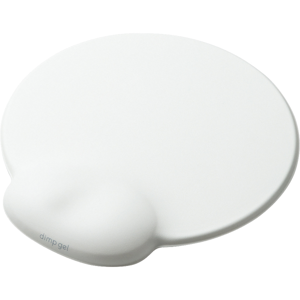 マウスパッド/dimp gel/ホワイト