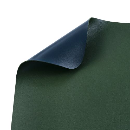 マウスパッド/デスクマット/合成皮革/両面/カーキ/ネイビー