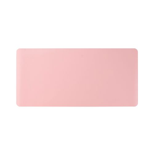 マウスパッド/デスクマット/レザー/両面/ピンク/ピンク