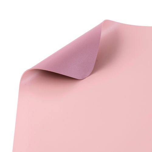 マウスパッド/デスクマット/レザー/両面/ピンク/ピンク