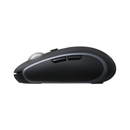 マウス/Precisionist/無線2.4GHz/Bluetooth/マルチペアリング/充電式/Mサイズ/静音/チルトホイール付/ブラック
