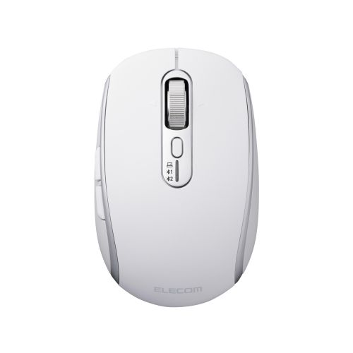 マウス/Precisionist/無線2.4GHz/Bluetooth/マルチペアリング/充電式/Mサイズ/静音/チルトホイール付/ホワイト