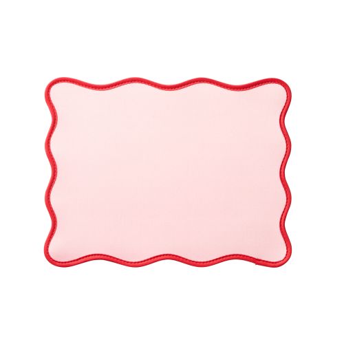 マウスパッド/ウェーブ/UKIU/ピンク